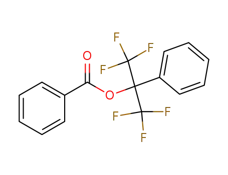 Benzoesaeure-i-(1,1,1,3,3,3-hexafluoro-2-phenyl)-propylester