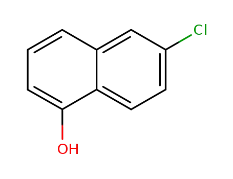 Molecular Structure of 56820-70-3 (6-Chloro-1-hydroxynaphthalene)