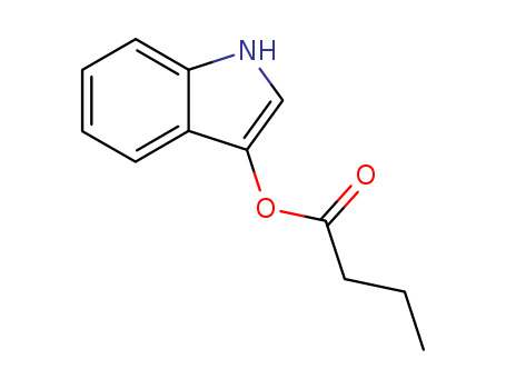 Butanoic acid,1H-indol-3-yl ester(4346-15-0)