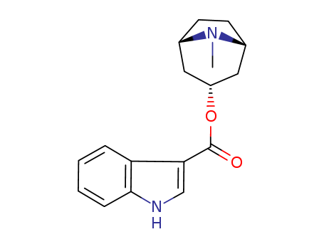 1H-Indole-3-carboxylic acid, 8-methyl-8-azabicyclo[3.2.1]oct-3-yl ester,
exo-