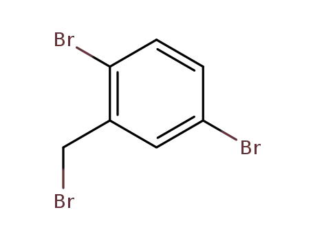 Molecular Structure of 136105-40-3 (2,5-DibroMobenzyl broMide)