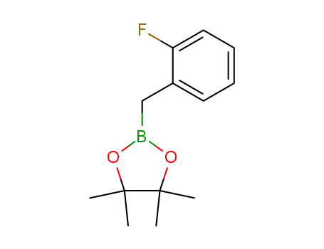 2-(2-Fluorobenzyl)-4,4,5,5-tetramethyl-1,3,2-dioxaborolane