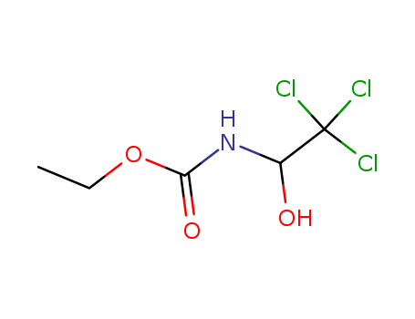 Carbamic acid,N-(2,2,2-trichloro-1-hydroxyethyl)-, ethyl ester cas  541-79-7