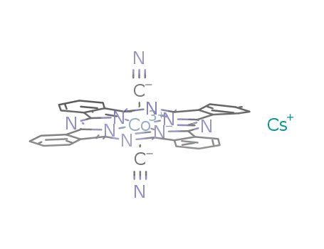 Molecular Structure of 745033-37-8 (dicyano cobalt phthalocyanine Cs)
