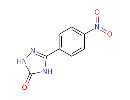 3H-1,2,4-Triazol-3-one, 1,2-dihydro-5-(4-nitrophenyl)-