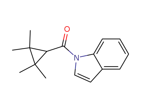 Molecular Structure of 895157-31-0 (1-[(2,2,3,3-tetramethylcyclopropyl)carbonyl]-1H-indole)