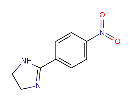 Molecular Structure of 61033-70-3 (2-(4-NITROPHENYL)-4,5-DIHYDRO-1H-IMIDAZOLE)