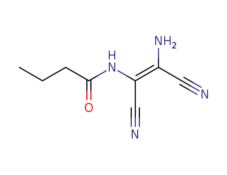 N-((Z)-2-amino-1,2-dicyanoethenyl)butyramide