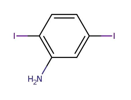 Molecular Structure of 64085-53-6 (2,5-DIIODOANILINE)