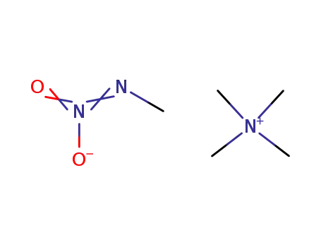Molecular Structure of 67135-94-8 (methyl-nitro-amine; tetramethylammonium salt)