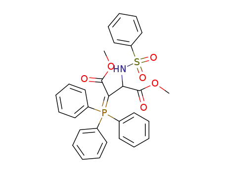 dimethyl 2-(benzenesulfonamido)-3-(triphenylphosphoranylidene)butanedioate