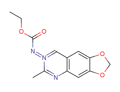 N-(2-methyl-6.7-methylenedioxyquinazolin-3-io)ethoxyformamidide