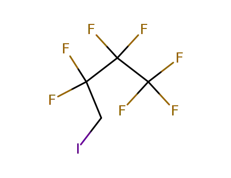 Molecular Structure of 374-98-1 (2,2,3,3,4,4,4-HEPTAFLUORO-1-IODOBUTANE)