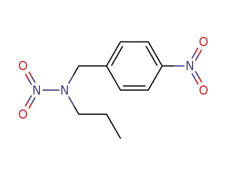 Molecular Structure of 83072-89-3 (N-nitro-N-(4-nitrobenzyl)propan-1-amine)