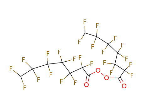 Molecular Structure of 32687-76-6 (Peroxide, bis(2,2,3,3,4,4,5,5,6,6,7,7-dodecafluoro-1-oxoheptyl))