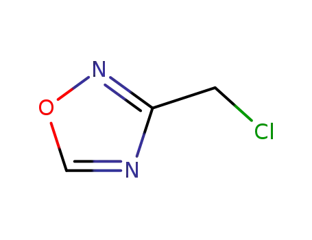 Molecular Structure of 51791-12-9 (3-(Chloromethyl)-1,2,4-oxadiazole)