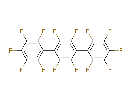 Molecular Structure of 3008-31-9 (1,1':4',1''-Terphenyl,2,2',2'',3,3',3'',4,4'',5,5',5'',6,6',6''-tetradecafluoro- (9CI))