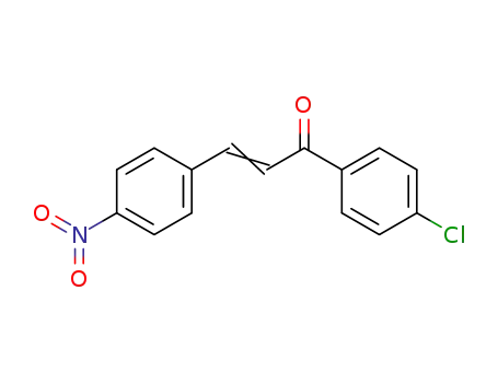 Molecular Structure of 13736-61-3 (1-(4-chlorophenyl)-3-(4-nitrophenyl)prop-2-en-1-one)