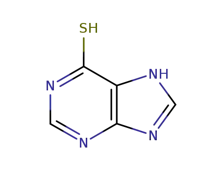 Molecular Structure of 157930-13-7 (7H-Purine-6-thiol)