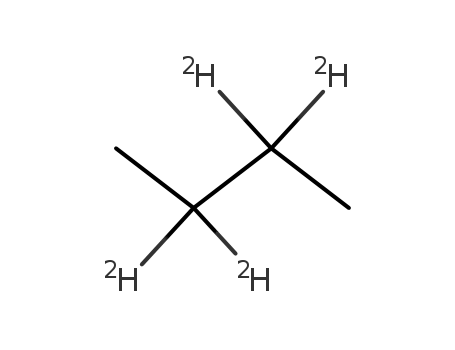 Molecular Structure of 24330-31-2 (N-BUTANE-2,2,3,3-D4)
