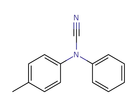 Molecular Structure of 147248-14-4 (phenyl(p-tolyl)cyanamide)
