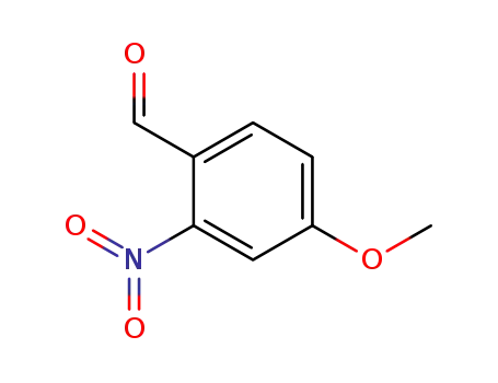 Molecular Structure of 22996-21-0 (4-METHOXY-2-NITRO-BENZALDEHYDE)