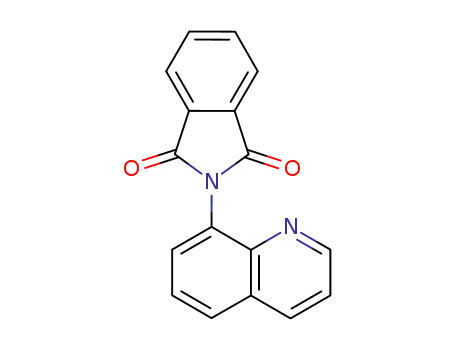 Molecular Structure of 19348-61-9 (2-(quinolin-8-yl)-isoindoline-1,3-dione)