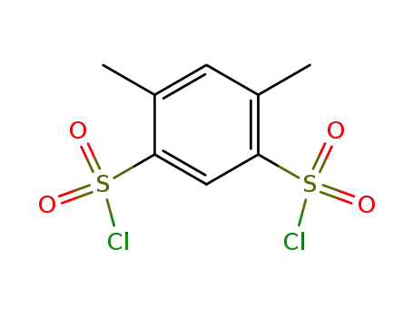 Molecular Structure of 7338-26-3 (1,3-Benzenedisulfonyl dichloride, 4,6-dimethyl-)