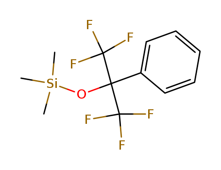 Silane, trimethyl[2,2,2-trifluoro-1-phenyl-1-(trifluoromethyl)ethoxy]-