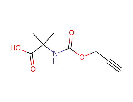 Alanine, 2-methyl-N-[(2-propynyloxy)carbonyl]-