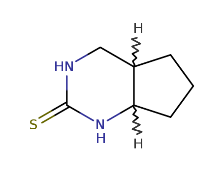2H-Cyclopentapyrimidine-2-thione,octahydro-