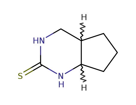 Molecular Structure of 51793-51-2 (octahydro-2H-cyclopentapyrimidine-2-thione)
