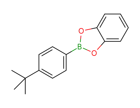 Molecular Structure of 241147-96-6 (2-(4-(tert-butyl)phenyl)benzo[d][1,3,2]dioxaborole)