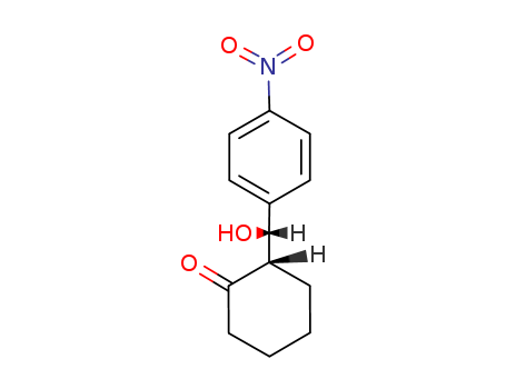 2-[hydroxy-(4-nitrophenyl)methyl]cyclohexan-1-one cas  71444-29-6