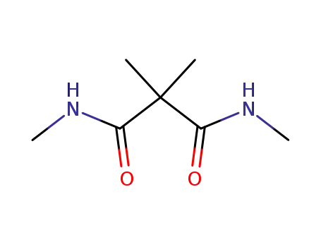 Molecular Structure of 155199-55-6 (N,N'-dimethyl-2-dimethylmalondiamide)
