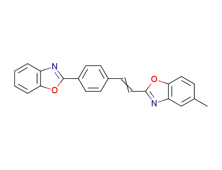 Molecular Structure of 3788-66-7 (2-[2-[4-(benzoxazol-2-yl)phenyl]vinyl]-5-methylbenzoxazole)