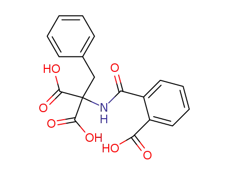 Molecular Structure of 5452-63-1 (benzyl[(2-carboxybenzoyl)amino]propanedioic acid)
