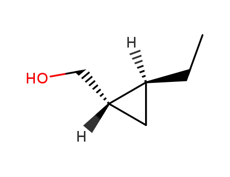 Molecular Structure of 31915-75-0 (cis-2-ethylcyclopropanemethanol)