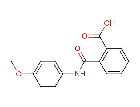 Molecular Structure of 7554-80-5 (N-(4-METHOXY-PHENYL)-PHTHALAMIC ACID)