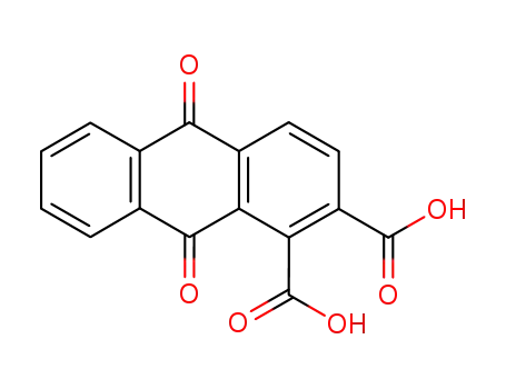 Molecular Structure of 7475-29-8 (9,10-dioxoanthracene-1,2-dicarboxylic acid)