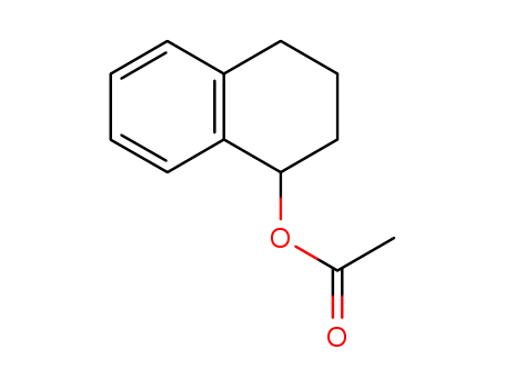 Molecular Structure of 23357-51-9 (1,2,3,4-tetrahydronaphthalen-1-yl acetate)