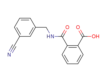 2-{[(3-cyanophenyl)methyl]carbamoyl}benzoic acid