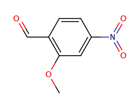 Molecular Structure of 136507-15-8 (2-METHOXY-4-NITROBENZALDEHYDE)