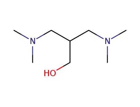 Molecular Structure of 261528-91-0 (1,1-Bis(dimethylaminomethyl)-2-ethanol)