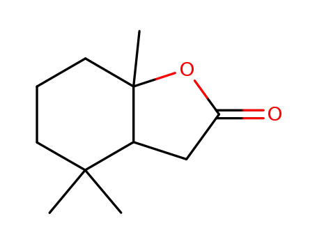 2(3H)-Benzofuranone, hexahydro-4,4,7a-trimethyl-