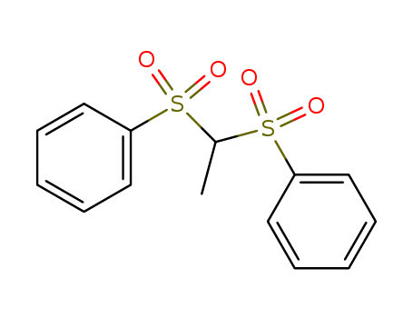 1-(benzenesulfonyl)ethylsulfonylbenzene cas  33419-26-0