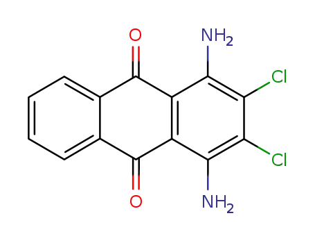 Molecular Structure of 70956-27-3 (Solvent Violet  31)