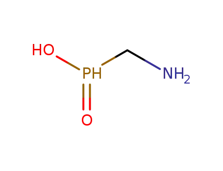 Molecular Structure of 996-28-1 (Phosphinic acid, (aminomethyl)-)