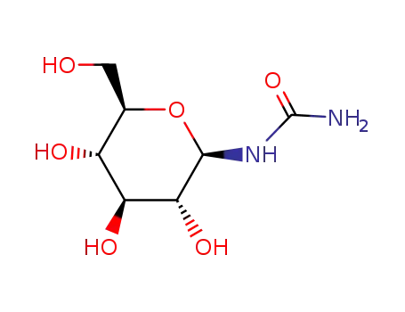 Molecular Structure of 33204-32-9 (beta-D-glucopyranosylurea)