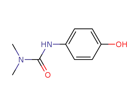 Molecular Structure of 2908-80-7 (3-(4-hydroxyphenyl)-1,1-dimethylurea)